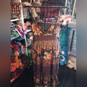 Magic Floral Boho Sundress